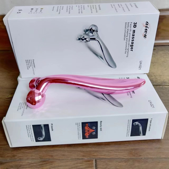 3D ritininis masažuoklis veidui - pakėlimas ir tonizavimas - be elektros - korpusas ABS/metalas - Modelis 025, Dream is still, 2024