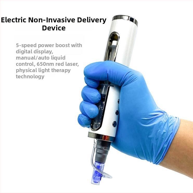 Dispozitiv pentru creșterea părului cu lumină de apă – aparat de înfrumusețare, stilou microcristal, baterie 2000–4000 mAh, IPX3, portabil