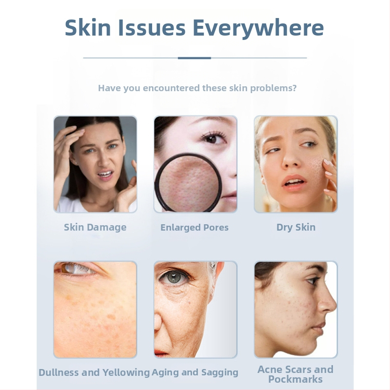 Ūdens gaismas matu augšanai – rokas darbs skaistumkopšanas ierīce ar mikrokristāla pildspalvu, 2000–4000 mAh akumulatoru, IPX3, pārnēsājama