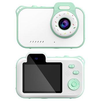 Cameră digitală pentru copii, rezistentă la apă, cu design de desen animat – 4K HD, 12MP, zoom optic 16x, obiectiv tip periscop, stabilizare electronică a imaginii