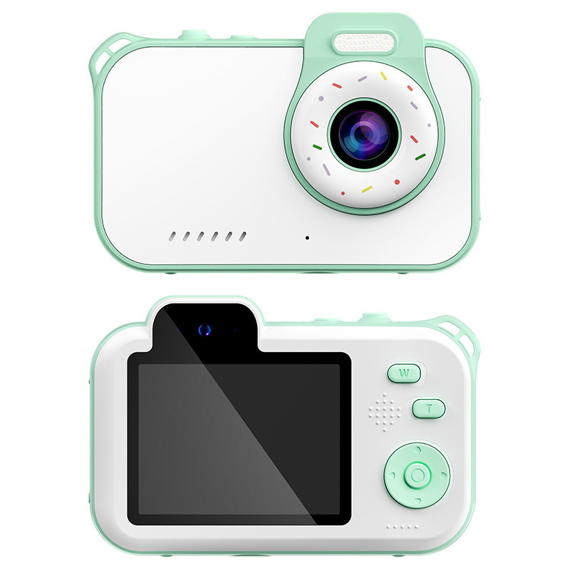 Cameră digitală pentru copii, rezistentă la apă, cu design de desen animat – 4K HD, 12MP, zoom optic 16x, obiectiv tip periscop, stabilizare electronică a imaginii