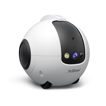 Beltéri IP kamera, 0,1 lux minimális megvilágítás, -10–55°C működési tartomány, 5V tápegység, riasztási funkció