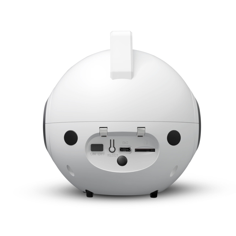 Beltéri IP kamera, 0,1 lux minimális megvilágítás, -10–55°C működési tartomány, 5V tápegység, riasztási funkció