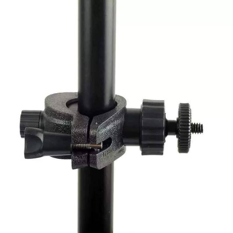 CUELY Kiterjesztett slot-klipsz – univerzális kettős/multi-pozíciós klipsz élő közvetítéshez és selfie-hez telefonos állványon; ABS, maximális teher 2–5 kg, tömeg 140 g