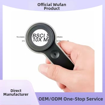 5F марка лупа с висока мощност за идентификация на бижута със LED осветление – не се внася