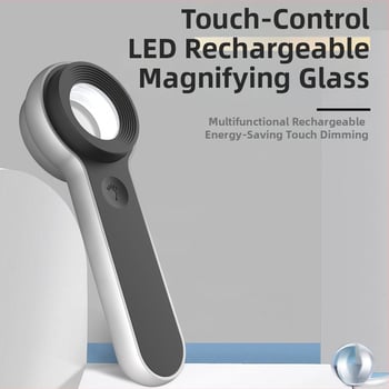 5F марка лупа с висока мощност за идентификация на бижута със LED осветление – не се внася