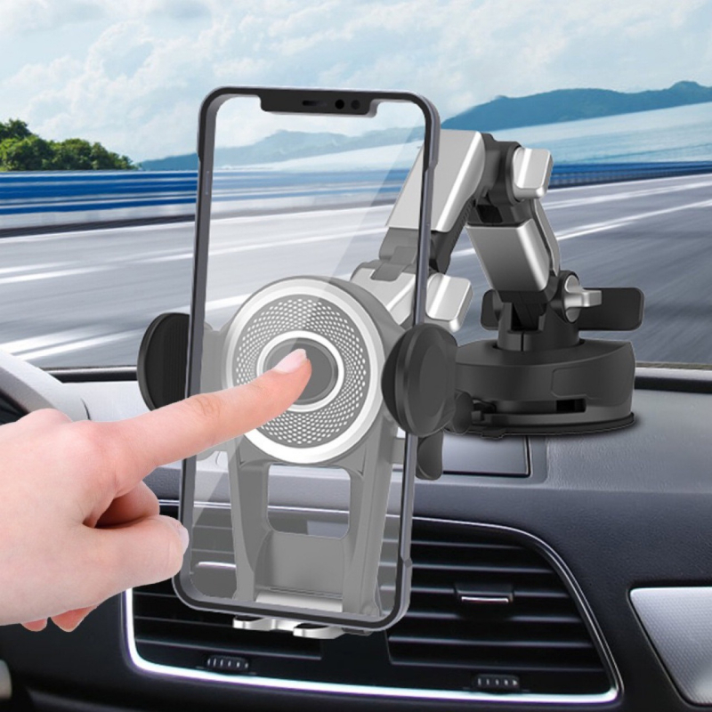 Držač za telefon u automobilu (ABS materijal, univerzalni dizajn, bez prilagođavanja)