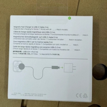 Apple Watch магнитно безжично бързо зарядно – (USB-C PD, серии 7/8/9, 5W изход)