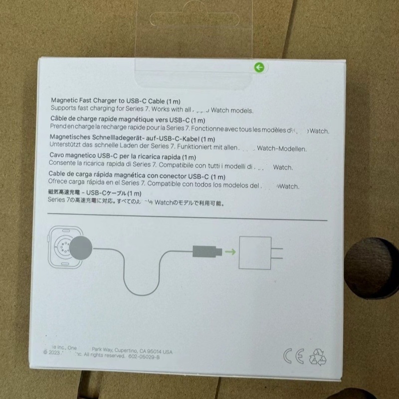 Apple Watch магнитно безжично бързо зарядно – (USB-C PD, серии 7/8/9, 5W изход)