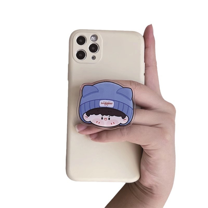 Akrilni držač za telefon s magnetskom stolnom podrškom i prilagođenim anime logom, model 01, šifra 006 (Materijal: Akril; Tip: Lazy stalak; Model: 01; Šifra: 006)