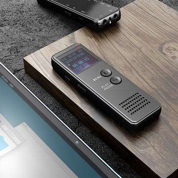 T65 Pro glasovni diktafon s aktivacijom glasa — MP3/WAV, 40 sati snimanja, TF kartica, USB 2.0, dvostruki mikrofon