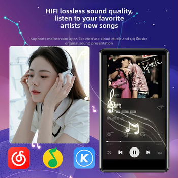 MP4 player με Wi‑Fi και οθόνη αφής 4,0 ιντσών, Bluetooth; οθόνη 480×800; υποστηρίζει MP3/WMA/WAV/OGG/FLAC ήχο και AVI/FLV βίντεο; μπαταρία 2000mAh, USB 2.0, TF κάρτα; OEM παραμετροποίηση διαθέσιμη, 1-ετής εγγύηση
