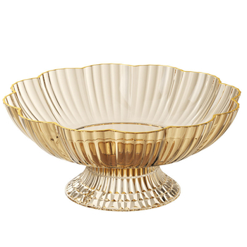 Πλαστικό πιάτο φρούτων για σαλόνι με ανυψωμένα πόδια και αποστράγγιση, απλός σχεδιασμός, 2023