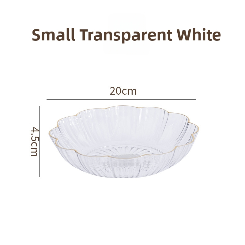 Πλαστικό πιάτο φρούτων για σαλόνι με ανυψωμένα πόδια και αποστράγγιση, απλός σχεδιασμός, 2023