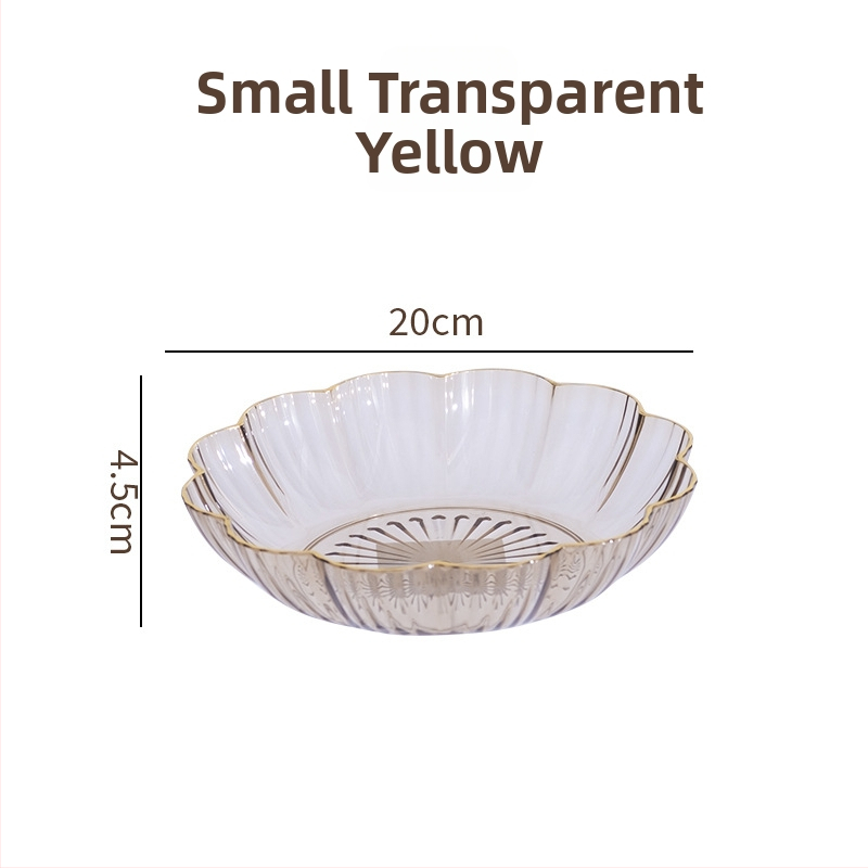 Πλαστικό πιάτο φρούτων για σαλόνι με ανυψωμένα πόδια και αποστράγγιση, απλός σχεδιασμός, 2023