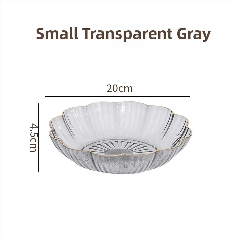 Πλαστικό πιάτο φρούτων για σαλόνι με ανυψωμένα πόδια και αποστράγγιση, απλός σχεδιασμός, 2023