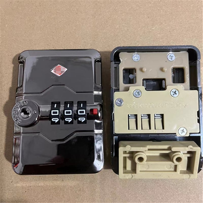 Lacăt pentru bagaj cu parolă – Material ABS, Iarna 2022, pentru valize cu roți