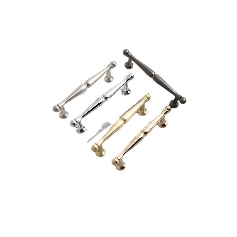 Yaodong 2092 Mâner pentru ușă de dulap — aliaj de zinc, acoperire electroplată, hardware mobilier modern minimalist