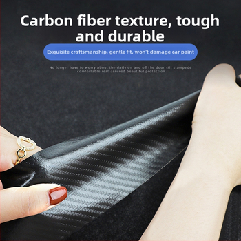 Univerzális autóküszöbvédő és küszöbvédő sáv karcolás elleni védelemmel