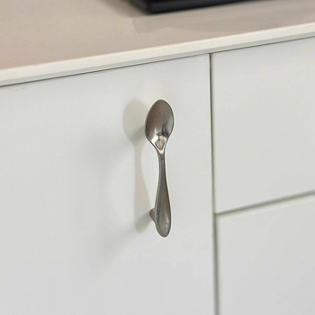 Λαβή ντουλαπιού για μαγειρικά σκεύη, μοντέρνος μινιμαλιστικός σχεδιασμός, κράμα ψευδάργυρου, επιφανειακή τοποθέτηση