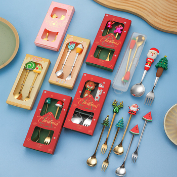 Set tacâmuri din oțel inoxidabil pentru copii – stil drăguț, model cartoon, lustruire oglindă