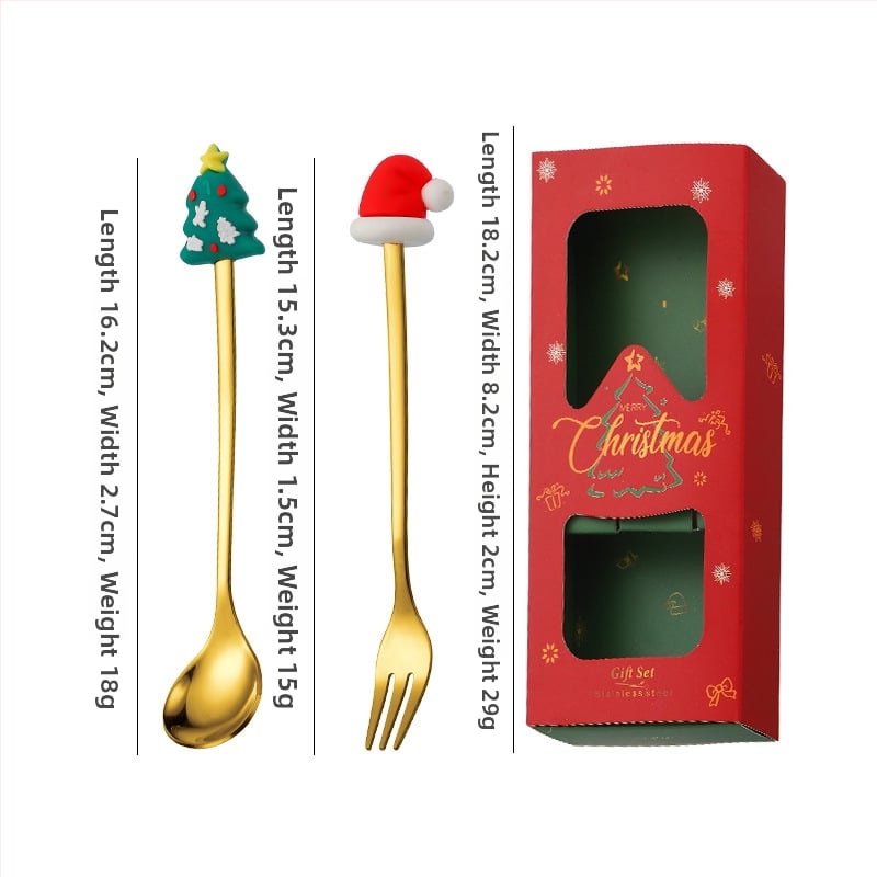 Set tacâmuri din oțel inoxidabil pentru copii – stil drăguț, model cartoon, lustruire oglindă