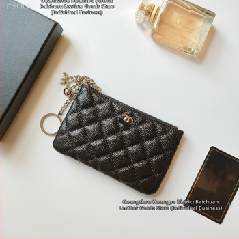 Portofel pentru monede din piele naturală pentru femei, stil minimalist și lux discret, portofel compact cu fermoar