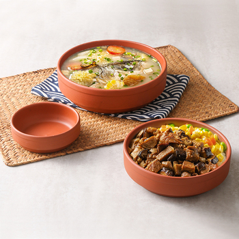 Bol ceramic pentru aburi pentru orez cu logo personalizat, compatibil cu microundele, finisaj ceramic antic