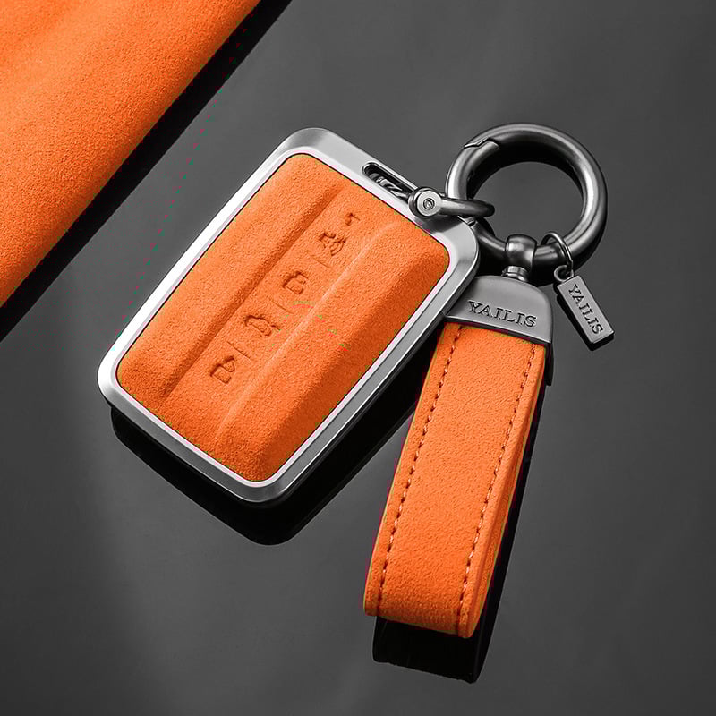 YAILIS θήκη κλειδιών Tank 300, σουέδ, απλό στυλ