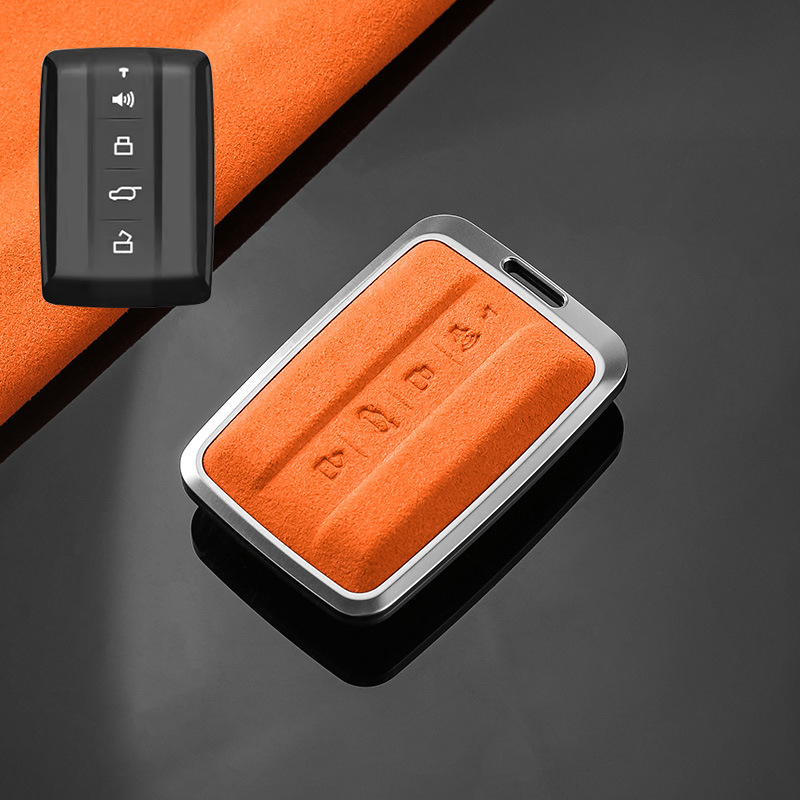 YAILIS θήκη κλειδιών Tank 300, σουέδ, απλό στυλ