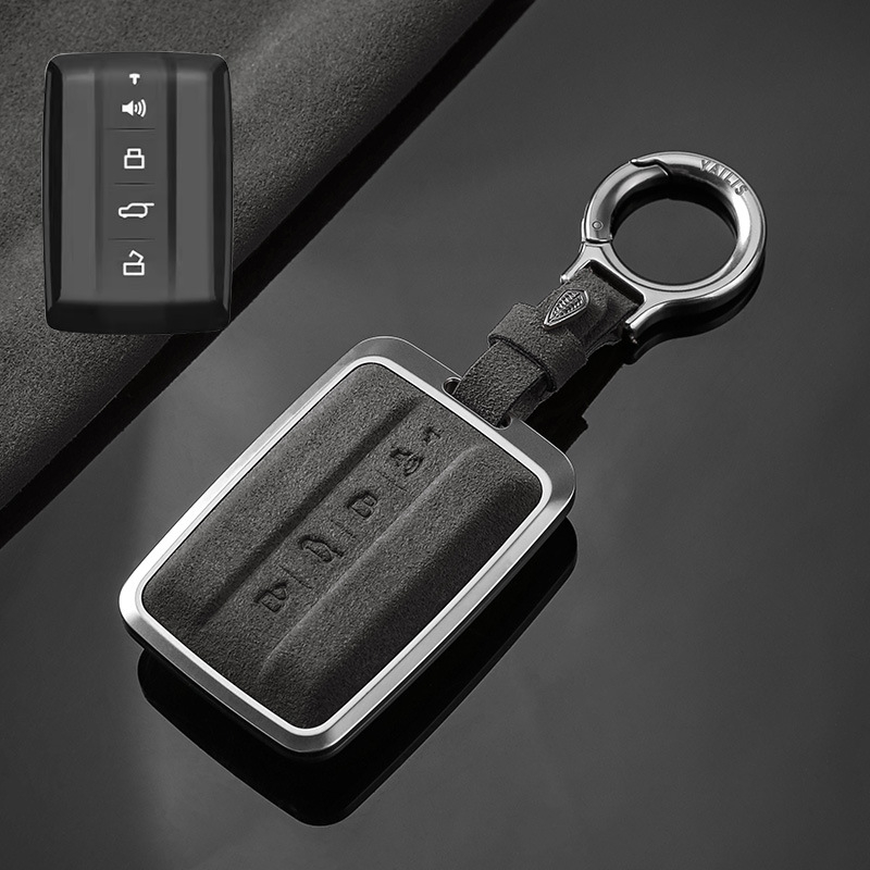 YAILIS θήκη κλειδιών Tank 300, σουέδ, απλό στυλ