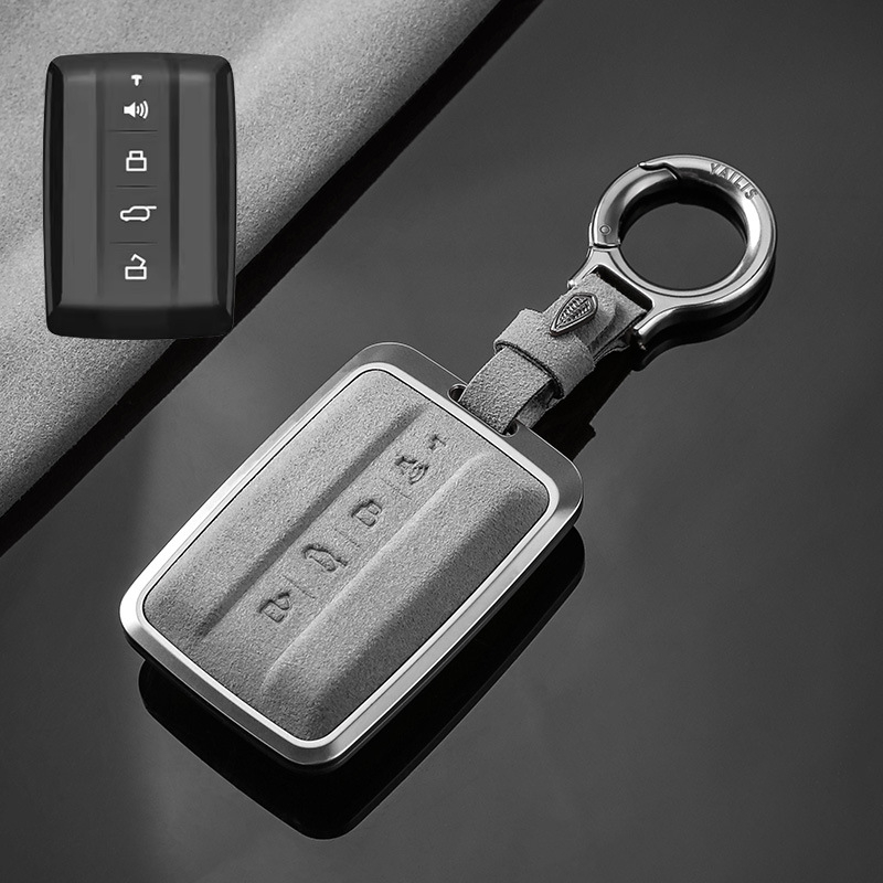 YAILIS θήκη κλειδιών Tank 300, σουέδ, απλό στυλ