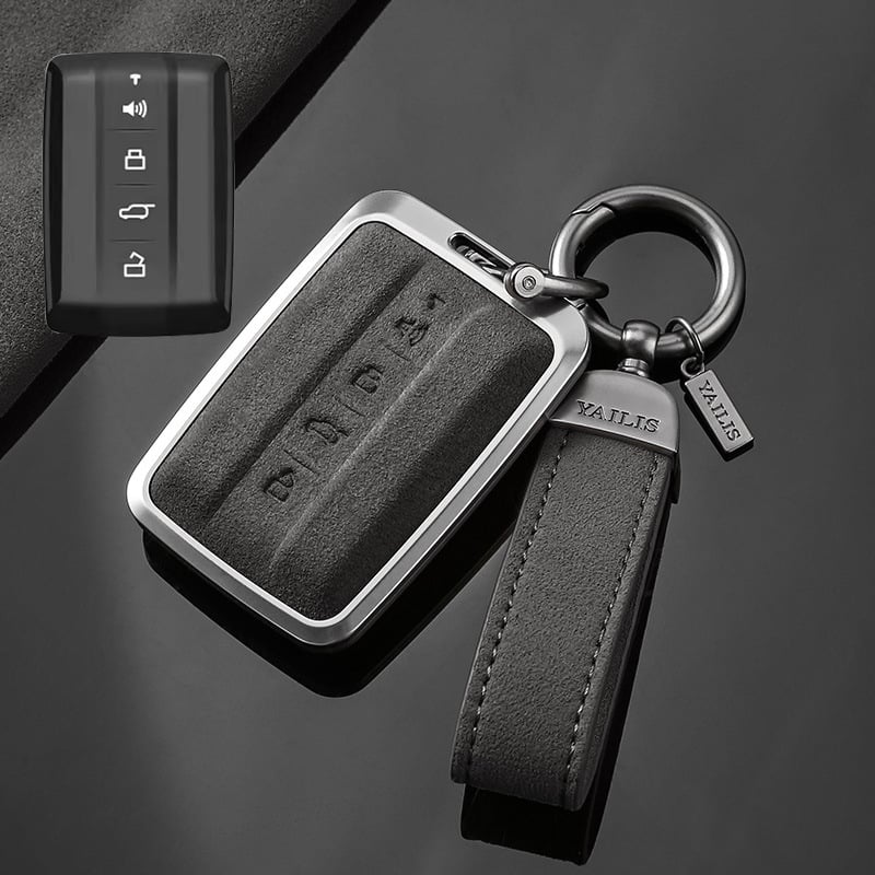 YAILIS θήκη κλειδιών Tank 300, σουέδ, απλό στυλ