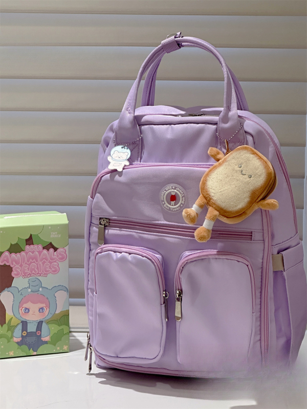 Σακίδιο μαμά με μεγάλο χώρο, ιμάντες ώμων με μαξιλάρι αέρα, πολυεστέρας, Oxford επένδυση, Άνοιξη 2025