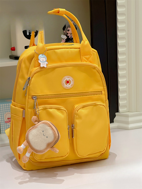 Σακίδιο μαμά με μεγάλο χώρο, ιμάντες ώμων με μαξιλάρι αέρα, πολυεστέρας, Oxford επένδυση, Άνοιξη 2025