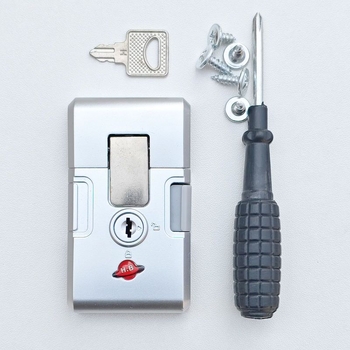 Lagaminų užraktų aksesuaras su kortos tipo sagteliu – ABS medžiaga, prekės numeris 1001618271, 2025 m. pavasaris, lagaminų aksesuarai, stilius Elegantiška brandaus amžiaus moteris