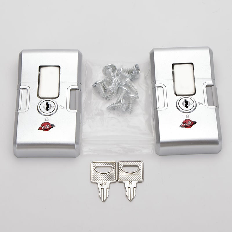 Lagaminų užraktų aksesuaras su kortos tipo sagteliu – ABS medžiaga, prekės numeris 1001618271, 2025 m. pavasaris, lagaminų aksesuarai, stilius Elegantiška brandaus amžiaus moteris