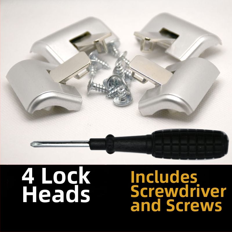 Lagaminų užraktų aksesuaras su kortos tipo sagteliu – ABS medžiaga, prekės numeris 1001618271, 2025 m. pavasaris, lagaminų aksesuarai, stilius Elegantiška brandaus amžiaus moteris