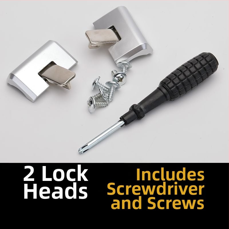 Lagaminų užraktų aksesuaras su kortos tipo sagteliu – ABS medžiaga, prekės numeris 1001618271, 2025 m. pavasaris, lagaminų aksesuarai, stilius Elegantiška brandaus amžiaus moteris