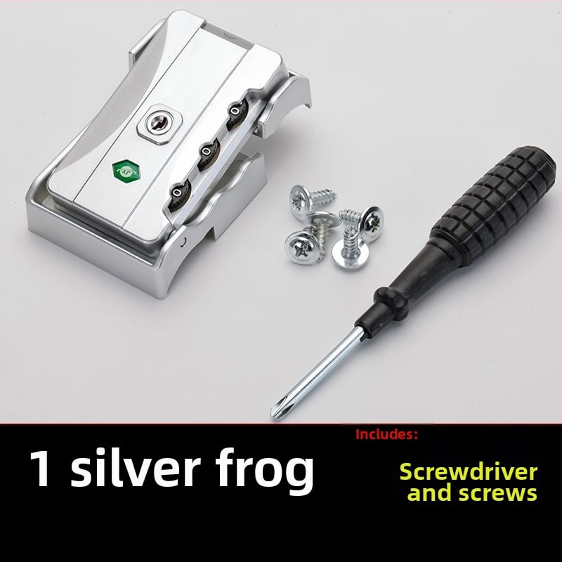 Lagaminų užraktų aksesuaras su kortos tipo sagteliu – ABS medžiaga, prekės numeris 1001618271, 2025 m. pavasaris, lagaminų aksesuarai, stilius Elegantiška brandaus amžiaus moteris