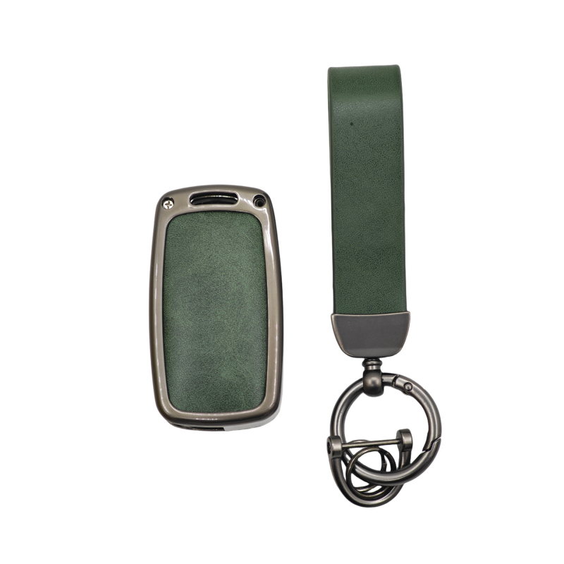 Carcasă pentru cheie Volkswagen: aliaj+PU, stil modern, compatibil cu Sharan 2007-2018, Polo 2010-2017, Tiguan 2007-2018, Touran 2007-2018.