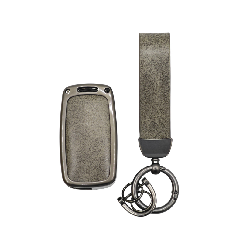 Carcasă pentru cheie Volkswagen: aliaj+PU, stil modern, compatibil cu Sharan 2007-2018, Polo 2010-2017, Tiguan 2007-2018, Touran 2007-2018.