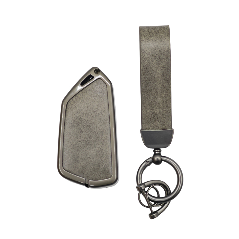 Carcasă pentru cheie Volkswagen: aliaj+PU, stil modern, compatibil cu Sharan 2007-2018, Polo 2010-2017, Tiguan 2007-2018, Touran 2007-2018.