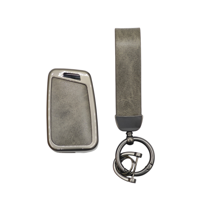 Carcasă pentru cheie Volkswagen: aliaj+PU, stil modern, compatibil cu Sharan 2007-2018, Polo 2010-2017, Tiguan 2007-2018, Touran 2007-2018.