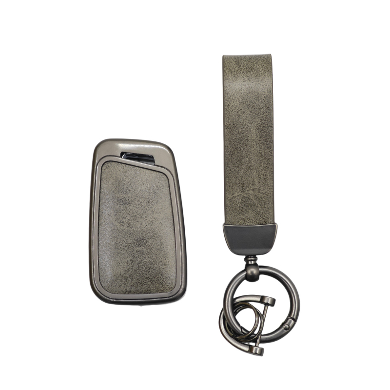 Carcasă pentru cheie Volkswagen: aliaj+PU, stil modern, compatibil cu Sharan 2007-2018, Polo 2010-2017, Tiguan 2007-2018, Touran 2007-2018.