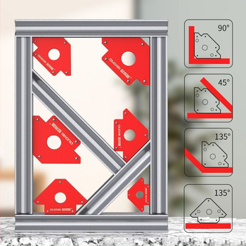 Otis Magnetinis suvirinimo pozicionierius — daugia kampių, 90° dešiniojo kampo, suvirinimui ir purškimui