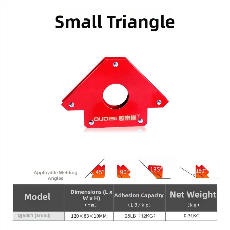 Otis Magnetinis suvirinimo pozicionierius — daugia kampių, 90° dešiniojo kampo, suvirinimui ir purškimui