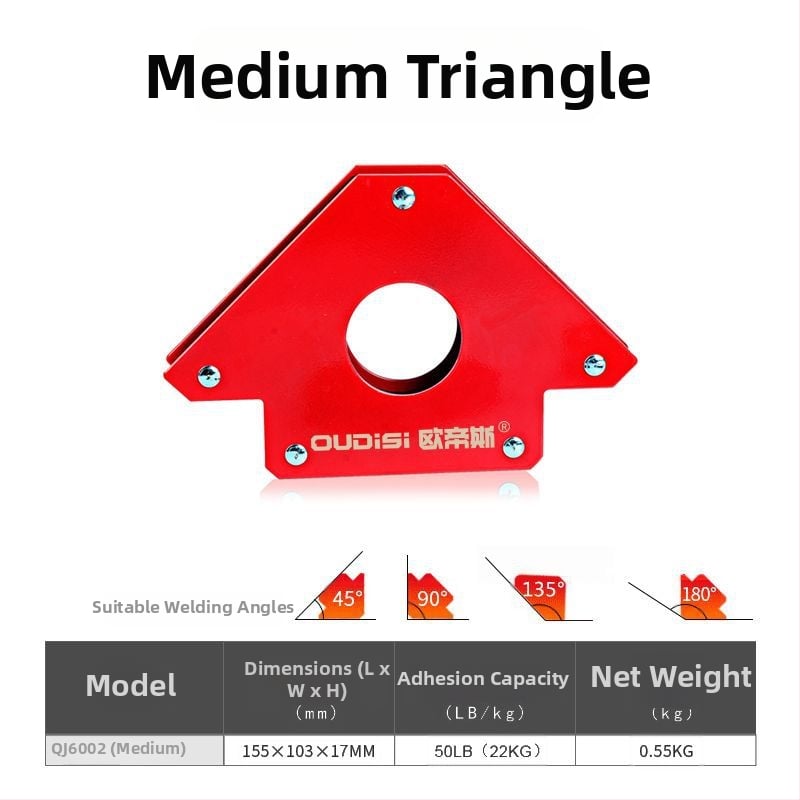 Otis Magnetinis suvirinimo pozicionierius — daugia kampių, 90° dešiniojo kampo, suvirinimui ir purškimui