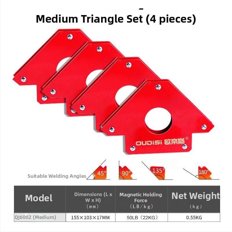 Otis Magnetinis suvirinimo pozicionierius — daugia kampių, 90° dešiniojo kampo, suvirinimui ir purškimui