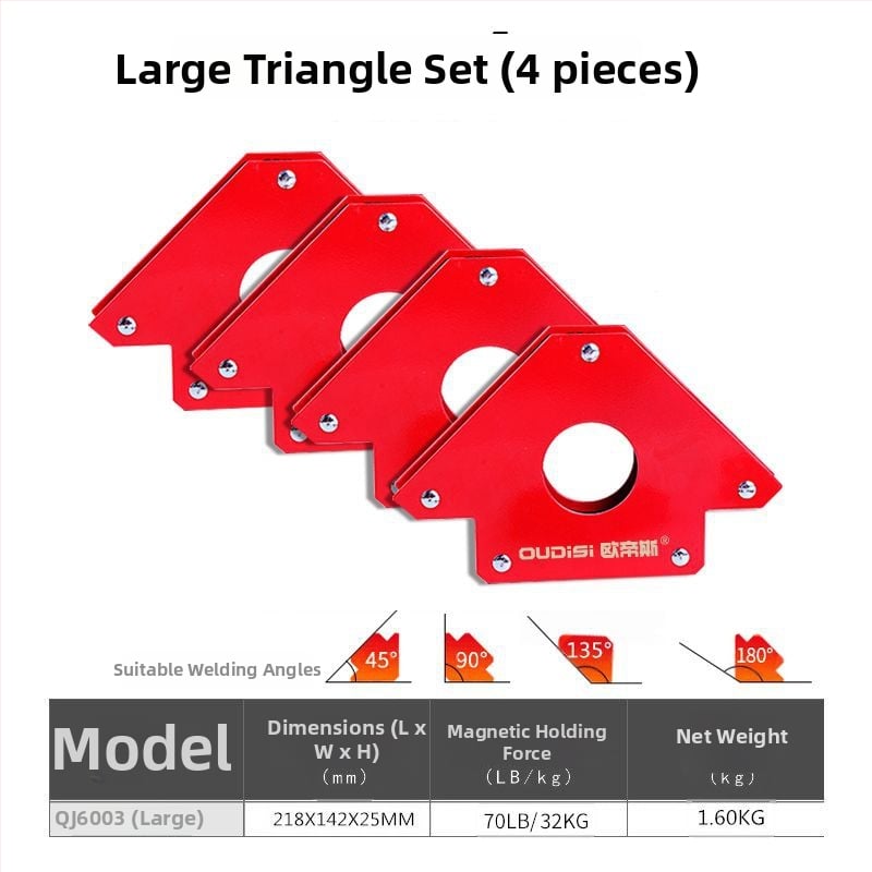 Otis Magnetinis suvirinimo pozicionierius — daugia kampių, 90° dešiniojo kampo, suvirinimui ir purškimui